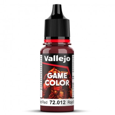 Game Color : Rouge Ecarlate - Scarlet Red