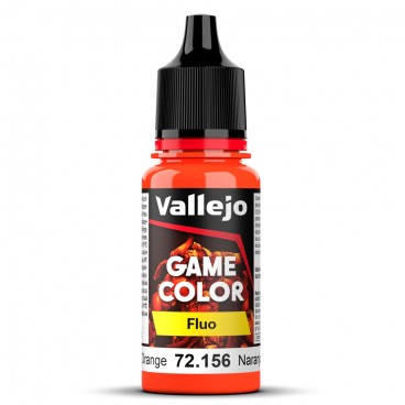Game Color : Orange Fluo - Fluorescent Orange