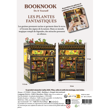 BOOKNOOK - LES PLANTES FANTASTIQUES