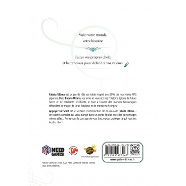 FABULA ULTIMA JDR – Appuyer sur Start