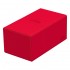 Ultimate Guard Twin Flip`n`Tray 200+ XenoSkin Monocolor Rouge