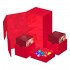 Ultimate Guard Twin Flip`n`Tray 200+ XenoSkin Monocolor Rouge