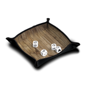 Piste de dés : Wood Texture