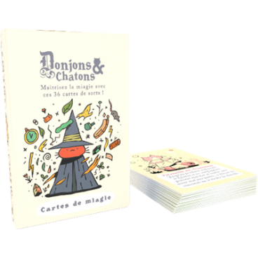 Donjons & Chatons - Cartes de Miagie