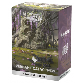 Dragon Shield 100 MTG Landfall series- Verdant Catacomb (100)