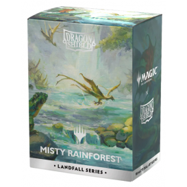 Dragon Shield 100 MTG Landfall series- Misty Rainforest (100)
