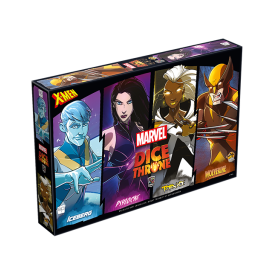 Dice Throne Marvel - Iceberg, Psylocke, Tornade, Wolverine
