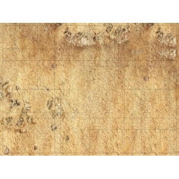 Mat for wargames&nbsp;: Rocky Desert 44”x60” / 112x152 cm