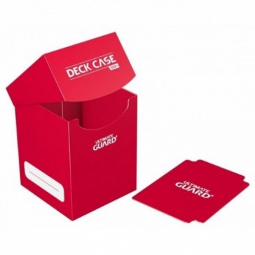 Ultimate Guard boîte pour cartes Deck Case 100+ taille standard Rouge