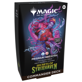 MTG : Secrets Strixhaven Commander Deck EN&nbsp;: Prismari Artistry (Blue/Red)