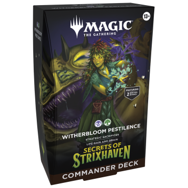 MTG : Secrets Strixhaven Commander Deck EN&nbsp;: Witherbloom Pestilence (Black/Green)
