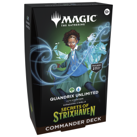 MTG : Secrets Strixhaven Commander Deck EN&nbsp;: Quandrix Unimited (Green/Blue)