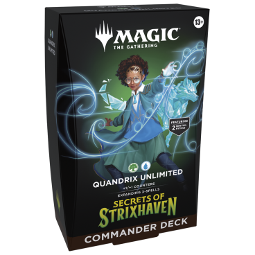 MTG : Secrets Strixhaven Commander Deck EN&nbsp;: Quandrix Unimited (Green/Blue)