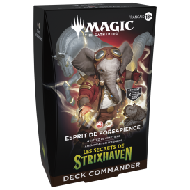 MTG : Secrets Strixhaven Commander Deck FR&nbsp;: Esprit de Forsapience (Rouge/Blanc)