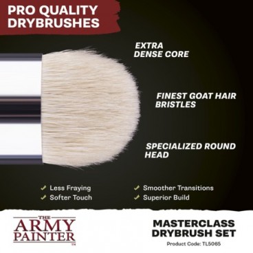 Army Painter - Pinceaux - Masterclass Drybrush Set