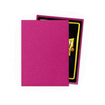 Dragon Shield - Matte - Standard Sleeves - Sparkles - Pink (x100)