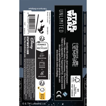 SWU : Cendres de l'Empire Display 24 Boosters FR