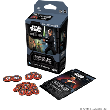 SWU : Cendres de l'Empire Deck – Luke Skywalker FR