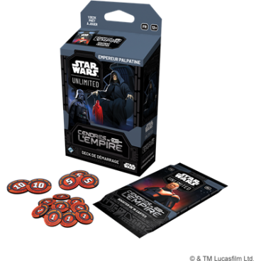 SWU : Cendres de l'Empire Deck – Empire Palpatine FR