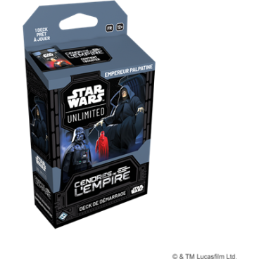 SWU : Cendres de l'Empire Deck – Empire Palpatine FR
