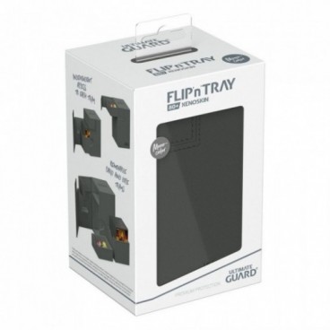 Ultimate Guard Flip'n'Tray 80+ Xenoskin – Grey