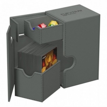 Ultimate Guard Flip'n'Tray 80+ Xenoskin – Grey