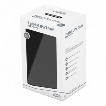 Ultimate Guard Twin Flip'n'Tray 160+ Xenoskin – Black