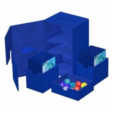 Ultimate Guard Twin Flip'n'Tray 160+ Xenoskin – Blue
