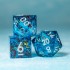 Cœur de Selkie | Set de dés JDR à cœur liquide