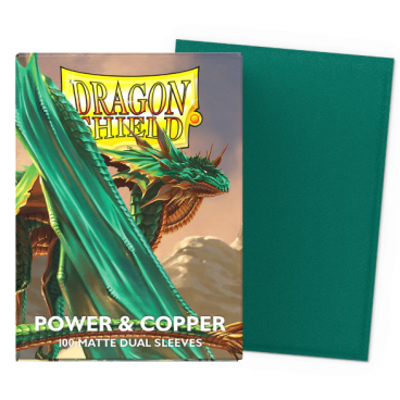 Dragon Shield – Dual Matte sleeves - Power & Copper