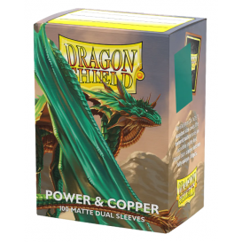 Dragon Shield – Dual Matte sleeves - Power & Copper