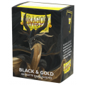 Dragon Shield – Dual Matte sleeves - Black & Gold