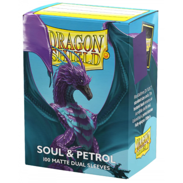 Dragon Shield – Dual Matte sleeves – Soul & Petrol