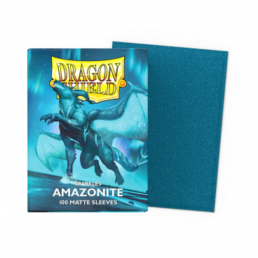 Dragon Shield - Matte - Standard Sleeves - Sparkles - Amazonite (x100)