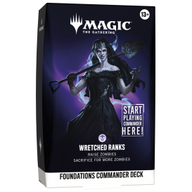 MTG : Reality Fracture Starter Commander EN – Wretched Ranks (Black)
