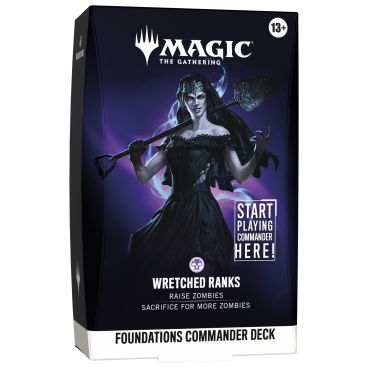 MTG : Reality Fracture Starter Commander EN – Wretched Ranks (Black)