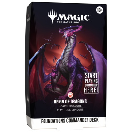 MTG : Reality Fracture Starter Commander EN – Reign of Dragons (Red)