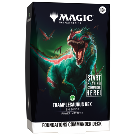 MTG : Reality Fracture Starter Commander EN – Tremplesaurus Rex (Green)
