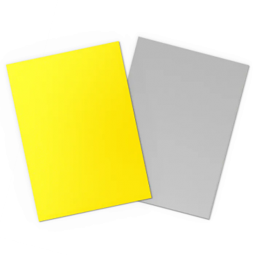 Dragon Shield Dual Matte sleeves - Yellow & Silver