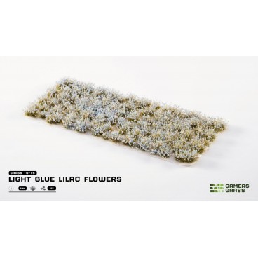 Gamer Tuft : Light Blue Lilac Flowers