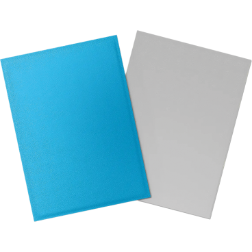 100 Dragon Shield Matte : Sky Blue & Silver