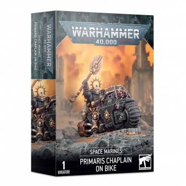 Space Marines: Chapelain Primaris À Moto