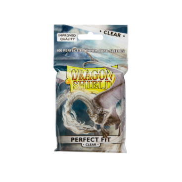 Dragon Shield Clear - Toploading Perfect Fit Sleeves - Standard Size x100