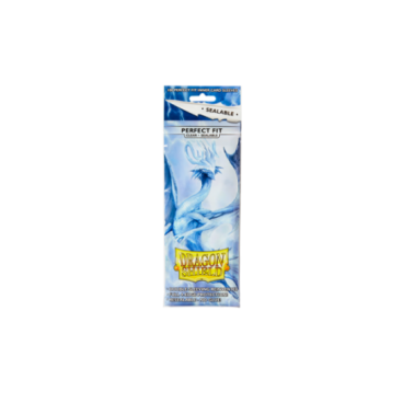 Dragon Shield Clear - Sealable Perfect Fit Sleeves - Standard Size x100