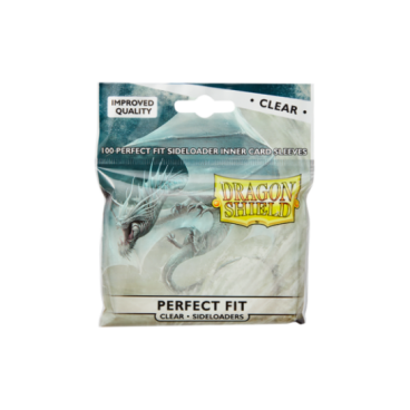 Dragon Shield Clear - Sideloading Perfect Fit Sleeves - Standard Size x100