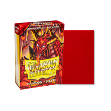 Dragon Shield - Matte Sleeves - Japanese Size x60