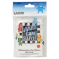 100 Board Game Sleeves : Clear Large 59x92mm