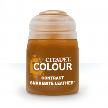 Contrast Snakebite Leather
