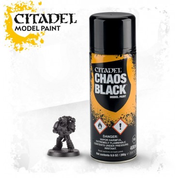 Chaos Black Spray Paint