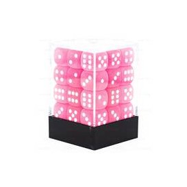 Chessex - Lot de 36 dés 6 (D6) - FROSTED